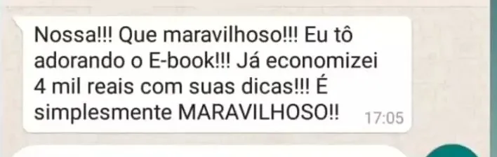 Mensagem de cliente
